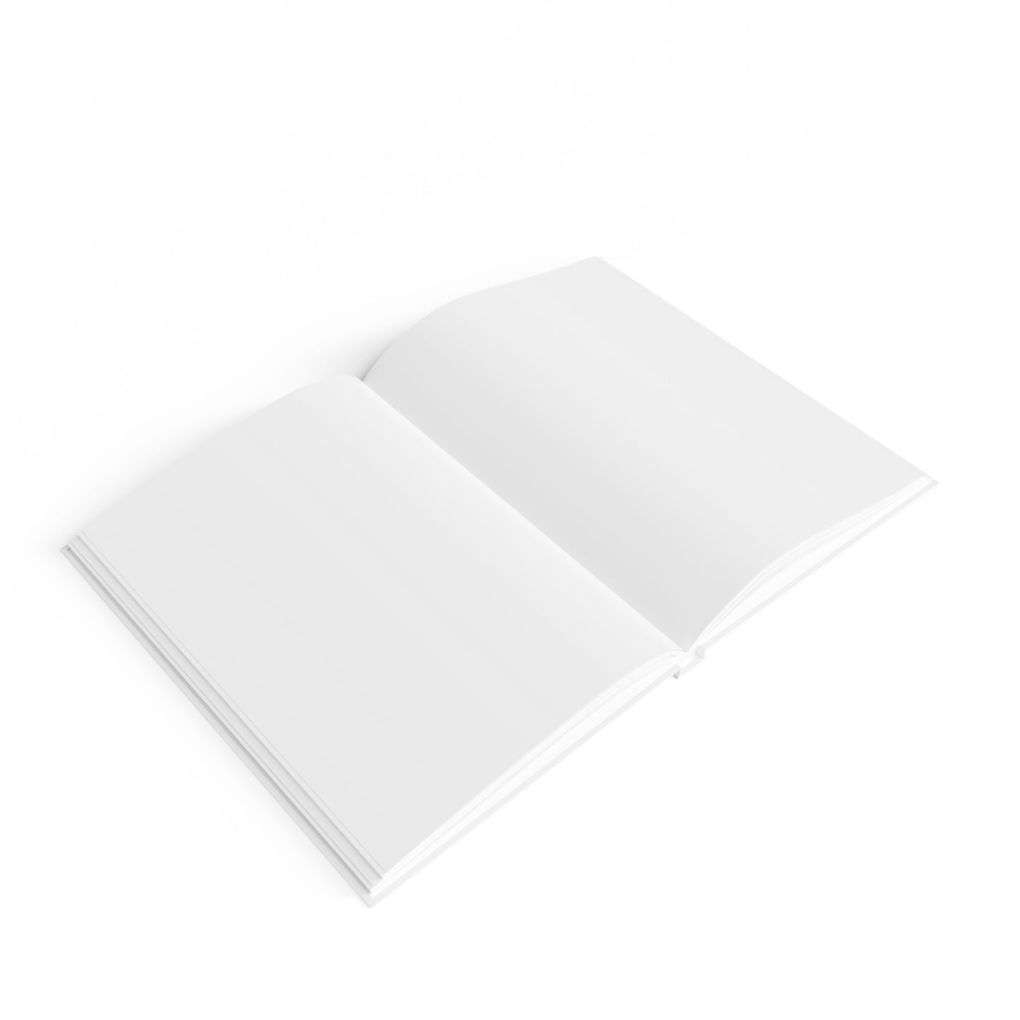 "Versatile Creativity Unleashed: 128-Page Hardcover Blank Journal with Stunning Wraparound Print!"