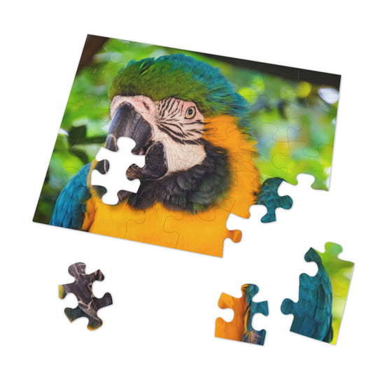 Jigsaw Puzzle (30, 110, 252, 500,1000-Piece) for kids and adults,parrot puzzle, bird jigsaw puzzle, travel games, party games, toddler games,